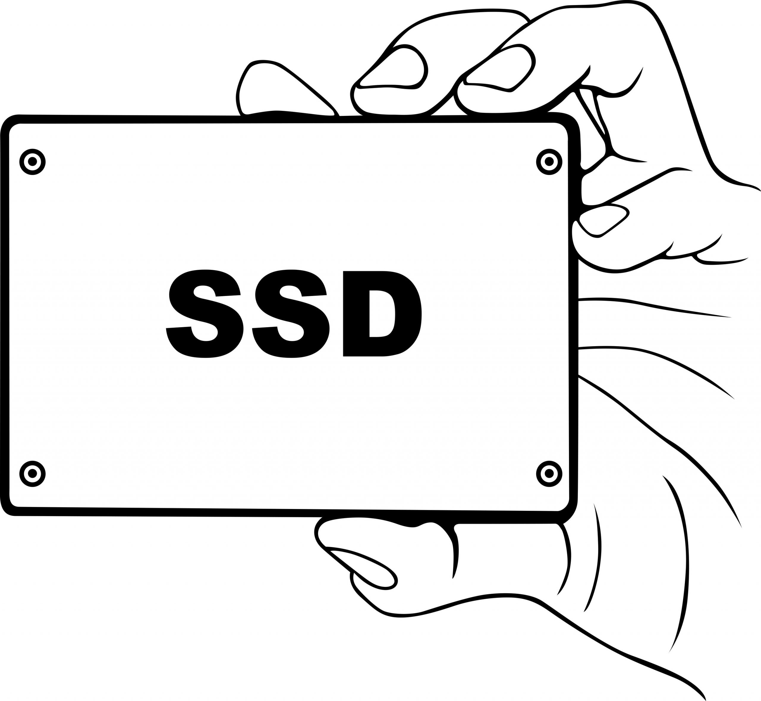 כווץ לי זיכרון, כרטיס SSD. איור: BigStock
