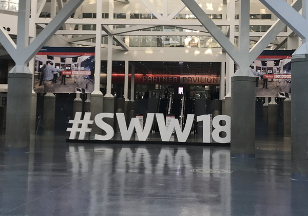 הכרזות חדשות בכנס Solidworks World 2018. צילום: נחמה אלמוג