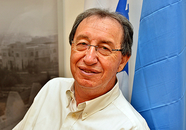 ישראל סביון, מתמודד על ראשות עיריית חיפה. צילום: יואב איתיאל