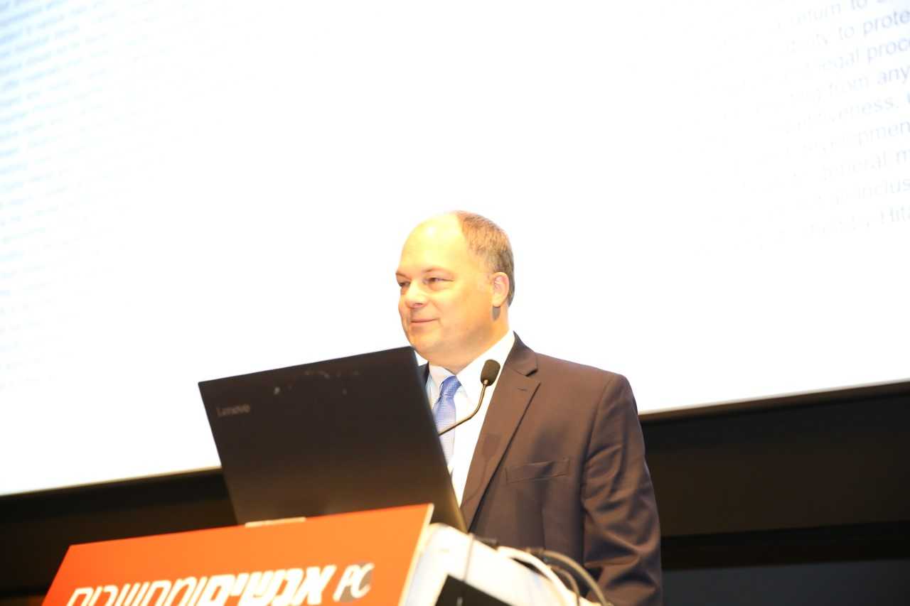ג'ף קנקל, סמנכ"ל טכנולוגיות גלובלי בתחום הבריאות ומדעי החיים בהיטאצ'י ונטרה. צילום: אלישר