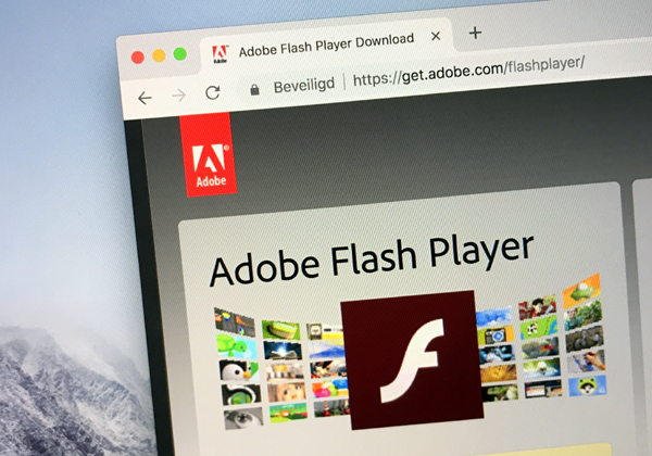 היו שלום. Adobe Flash Player. מקור: BigStock