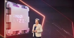 ד"ר ליסה סו, מנכ"לית AMD, באירוע השקה קודם של החברה.